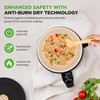 NutriChef 1.6 QT Portable Electric Rice Cooker & Lunch Maker