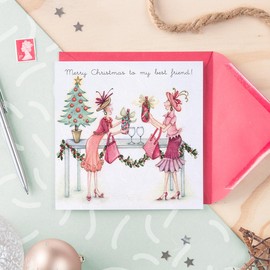 Berni Parker Christmas Card - Merry Christmas to my Best Friend!