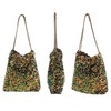 Meliyya Sequin Shopper Tote Bag Shoulder Bag Shiny Shoulder Bag