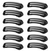 MBAIYO 12Pcs Backpack Webbing Strap Belt, Backpack Strap Clip Plastic