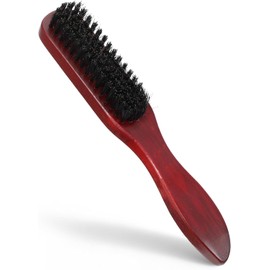 Smoothing Brush for Slick Hair, 21.5 cm Bristle Brush, Detangling & Styling Tool for Fine Short Hair, Men & Women