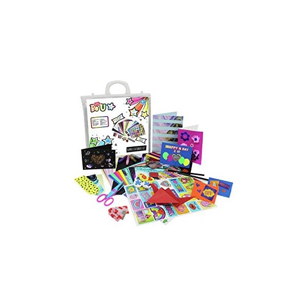 Amazing Crystal Gifts Chad Valley Bumper Stationery Set Includes To Create Cool Projects – Birthday Cards, Party Invites, Scrapbook Pages And Much More