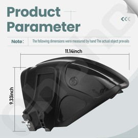 308473005 Grass Shield/Guard - by Ohoho - Compatible with Ryobi & Homelite Straight Shaft Trimmer, Fits RY253SS and UT33650B