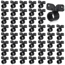 100 Pack 1/2 Pex Clamps Suspension Pipe Clamps 1/2 Inch Pex Hangers Bulk Pipe Supports Pipe Clamp Tool for Pex, Copper, CPVC Pipe, Butterfly Style