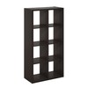 Furinno Furinno Cubicle Open Back Decorative Cube Storage Organizer, 8-Cube,