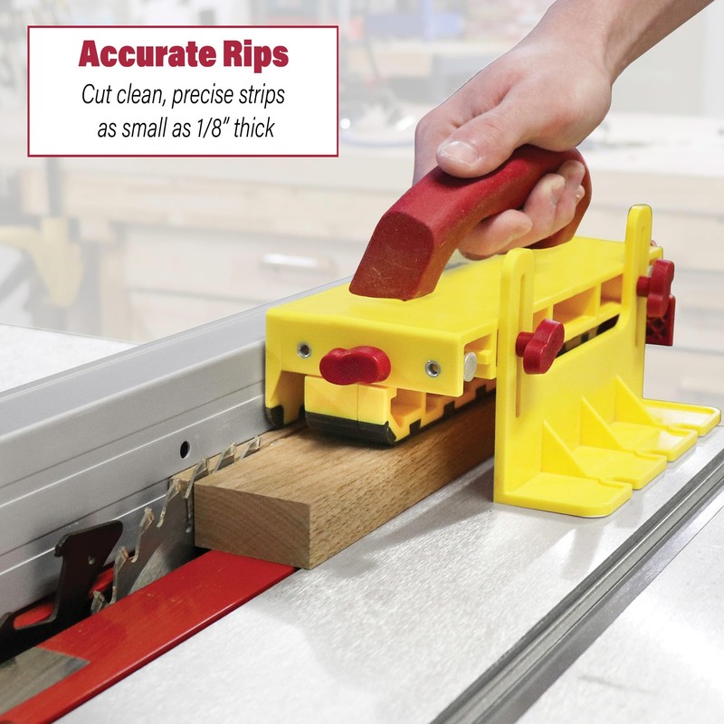 Milescraft 3406 GrabberPRO - Push block for Table Saws, Router