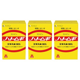 FINE JAPAN Pearl Barley Extract Powder (Set of 3)