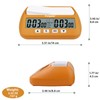 Feiyasi Digital Chess Clock Timer, Portable Digital Alarm Clock Board
