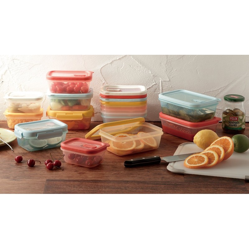 リス リベラリスタ 保存容器 フードコンテナ 1050ml ロック L スカイブルー