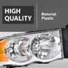 PIT66 Headlights Left and Right Side Compatible with Dodge Ram