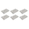 6pcs Clear Stamps Innovative Decorative Flower TPR Clear Stamps for