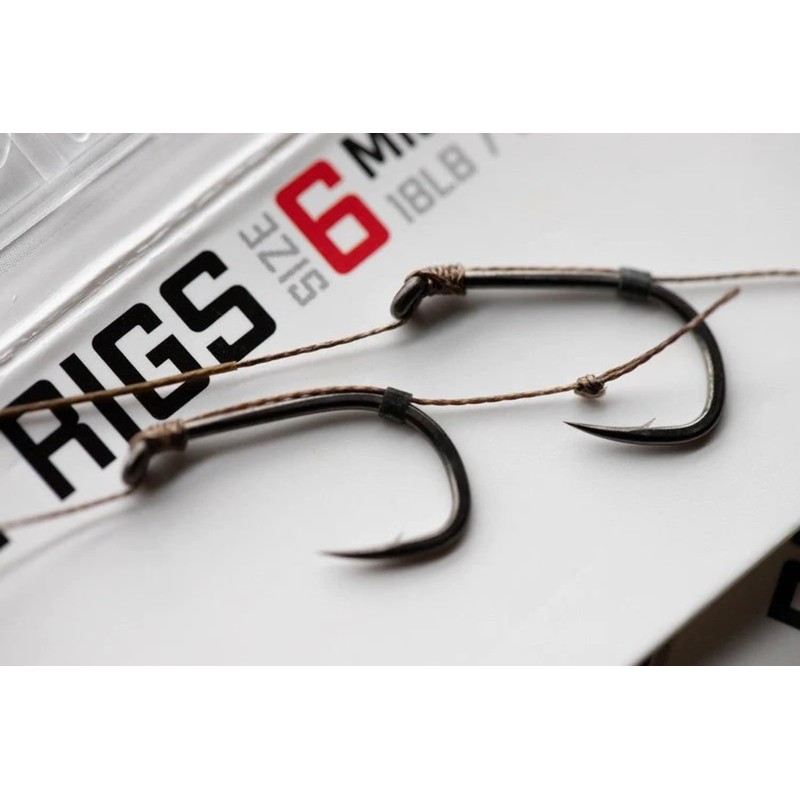 Korda Basix Hair Rigs Wide Gape Carp Fishing Rigs Size