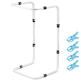 QWORK Blanket Lifter for Feet Lift Bar, 24-32" Heavy Duty Bed Sheet Riser Blanket Support Holder, for Leg Knee Ankle Post Surgery Recovery