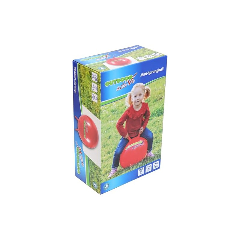 Outdoor active Jumping Ball Red, #35 cm