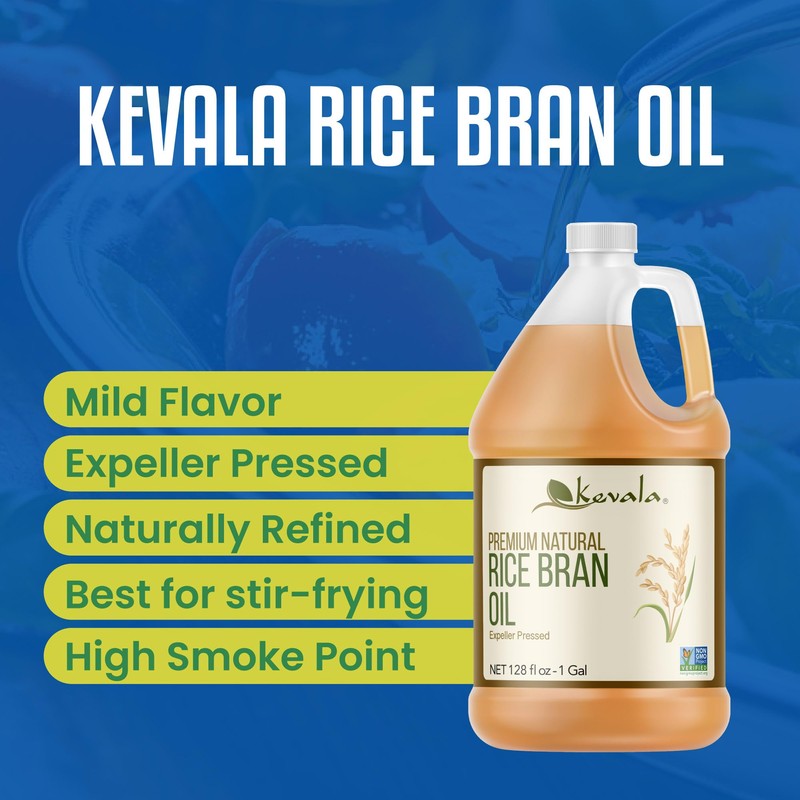 Kevala Rice Bran Oil – Smooth Oil with Delicate Scent