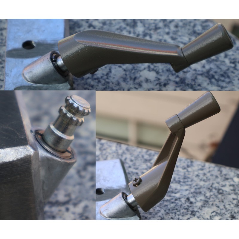 Pack of 2.Window Crank Handle Replacement,(Stone Color) Fit to [3/8