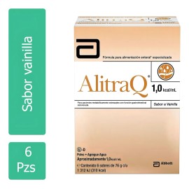 Alitraq Caja Con 6 Sobres 76 G C/sobre Sabor Vainilla