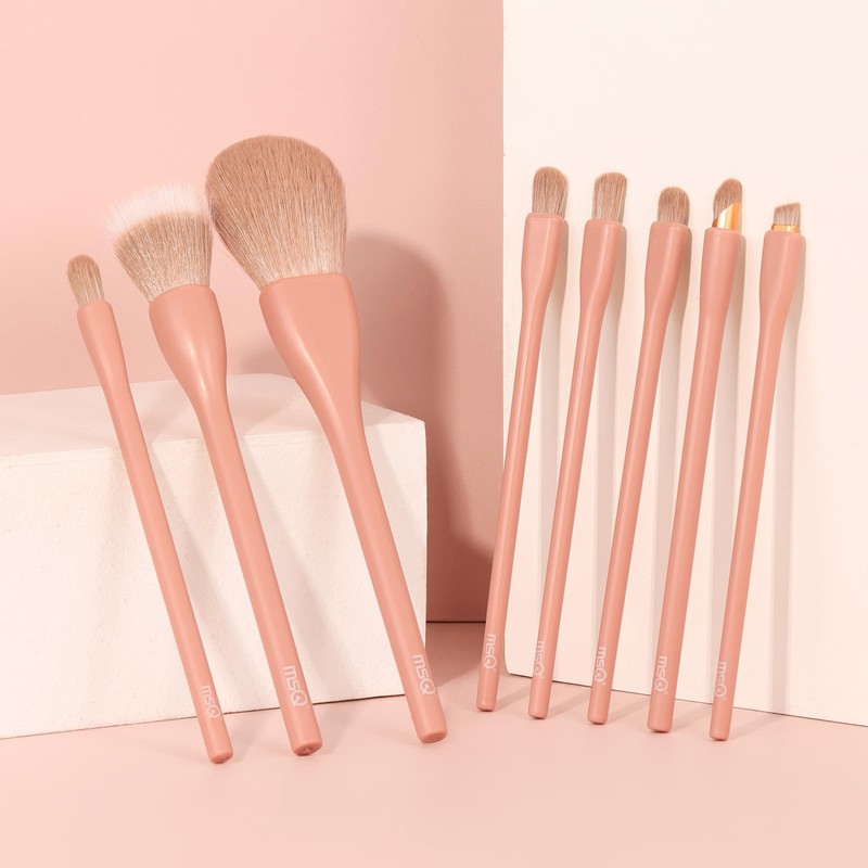 MSQ Make Up Brushes 8Pcs Makeup Brush Set Powder Brush