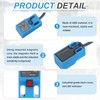sourcing map 3Pcs SN04-N Inductive Proximity Sensor, DC 6-36V 200mA