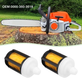 EMSea 2Pcs Chainsaw Fuel Filter Replacement Part 0000-350-3518 Compatible with Stihl MS271 MS291 MS311 MS391 MS441 MS461 MS462 MS661