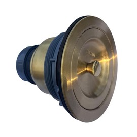 Lynnado Sink Strainer Kitchen Sink Drain Assembly Kit 3-1/2 Inch with Kitchen Sink Drain Basket,304 Stainless Steel Sink Stopper & Cover Lid，Stainless Steel Gold Color