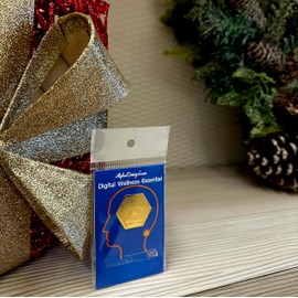 AlphaDesignLuxe - Pegatinas de oro de 24 quilates para teléfono celular - Bienestar digital esencial para ti y tu familia, aplicables a teléfonos celulares, iPads, portátiles y todos los dispositivos electrónicos (6 piezas).