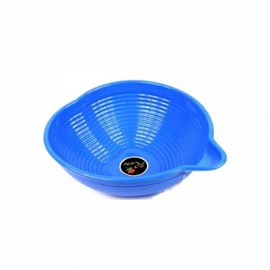Multi-purpose bathroom bin 23.5x26.5x9cm water bowl blue 3ea