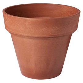 PSW OT35TC Traditional Pot, 14 by 13-Inch, Terra Cotta
