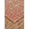 FEIZYRUGS Feizy - Lilliana Farmhouse Geometric, Orange/Tan, 5' x 8'
