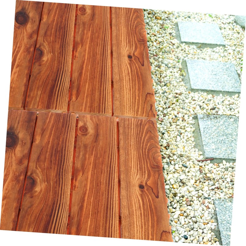 Gadpiparty Interlocking Outdoor Flooring Tile Patio Deck Tile for Garden