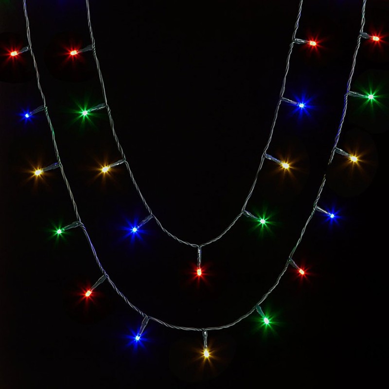 JnDee Safe Voltage 300 Bright LEDs 30 Metres Multi Colours