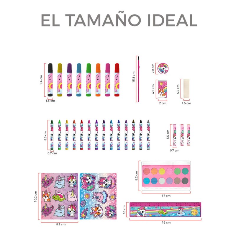 Unicorns Magic Set De Arte Completo Para Nias - 52