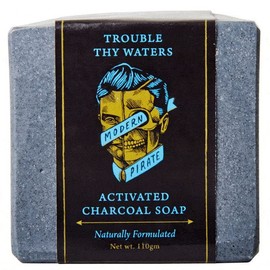 Modern Pirate Trouble Thy Waters Activated Charcoal Soap 110gm
