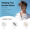 Cross Breathing Necklace for Anxiety Stress Relief, Quit Smoking Tools
