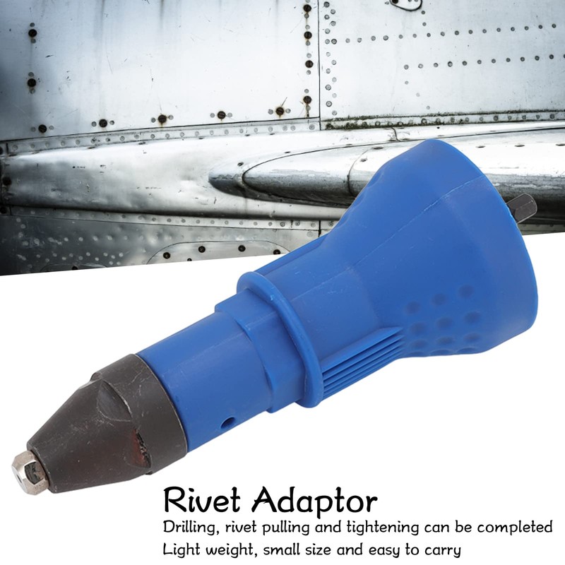 Rivet Gun Adapter, 155mm Electric Drill Converter for Drilling Rivet