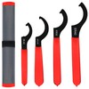 AutoWanderer Tool 4pcs Coilover Spanner Wrench Set Adjustable Shock Wrench