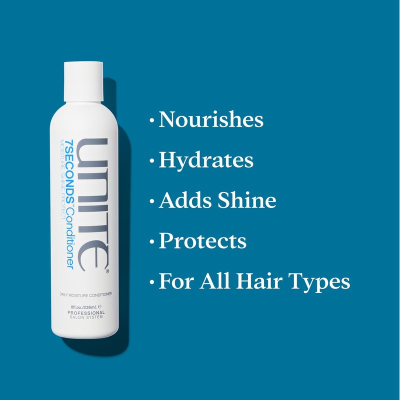 UNITE Hair - 7SECONDS Conditioner – Moisture-Enriched, Color-Safe Professional Conditioner