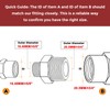 Kozelo 1pc 1/2" NPT Female to 3/8" NPT Female Solid