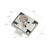 KOTARBAU Furniture Lock 45 x 56 mm Left and Right