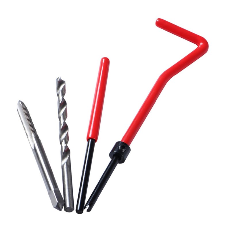 Mobestech 30pcs Thread Restorer Automotive Tool Kit Metric Thread Repair