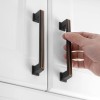 Koofizo 10pcs Stepped Bar Cabinet Pull - Oil Rubbed Bronze