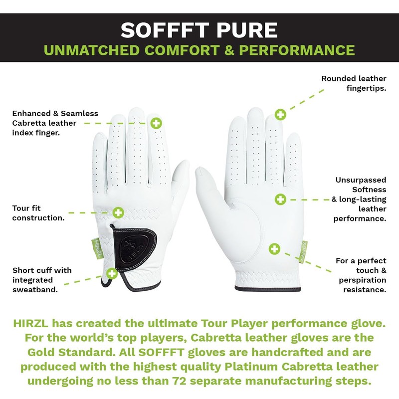 HIRZL Sofft Pure Men (White RH, ML)