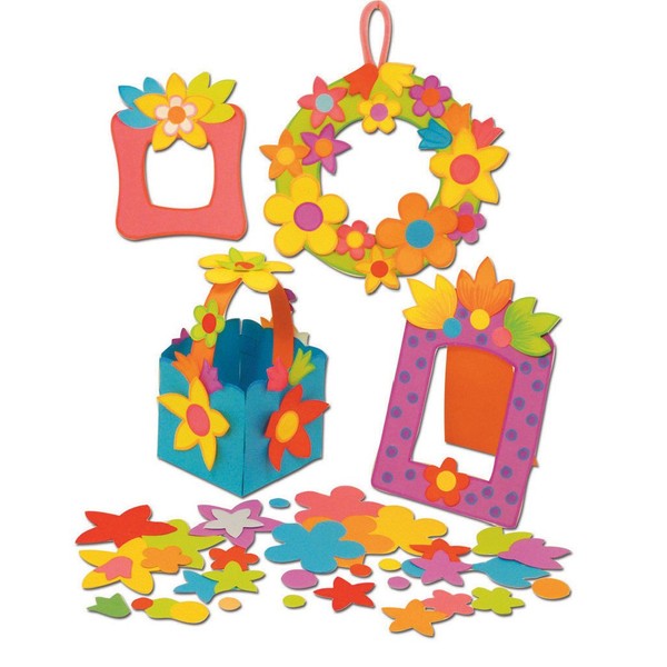 Springboard 10226 Pre-Cut Assorted Paper Flowers (Pack of 500)