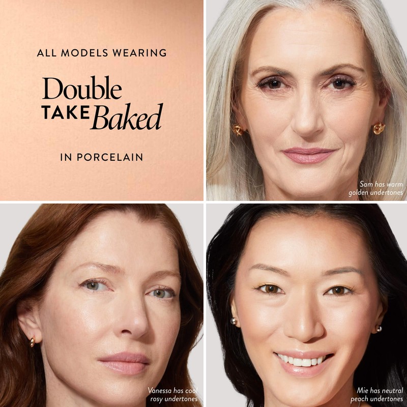 LAURA GELLER NEW YORK Baked Double Take Powder Foundation -
