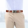 2 Pack Ratchet Belt 1 3/8", Mens leather Dress Belt