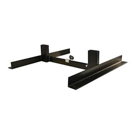 Birchwood Casey Adjustable Width Steel Target Stand - Durable Lightweight Portable Collapsible Base Target Stand for Shooting