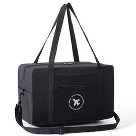 Palamea Ryanair Cabin Bag 40x20x25 Foldable Travel Duffel with Shoulder Strap, Waterproof Holdall, Carry On Luggage for Women & Men, 20L