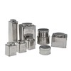 Premier Housewares Chai Pasta Canister - Stainless Steel, H31 x