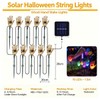 RueXig Halloween Solar Skeleton Hand Lights Outdoor, 10 LED Solar