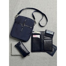 Vogue Patterns Eyeglass Case, Passport Wallet, Card Holder, and Shoulder Bag Sewing Pattern, One Size Only